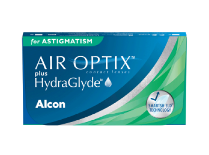 AIR OPTIX plus HydraGlyde Toric contact lens pack