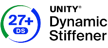 Official logo for UNITY Dynamic Stiffener, 27+ DS” height=