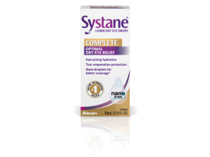 Systane Complete Lubricant Eye Drops box