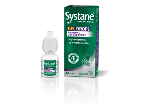 Systane Gel Drops bottle and box