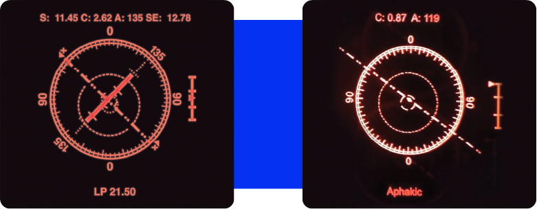 Real-time streaming information in your ocular with VerifEye Technology