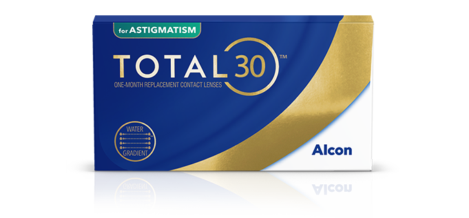 TOTAL30® for Astigmatism monthly contact lenses
