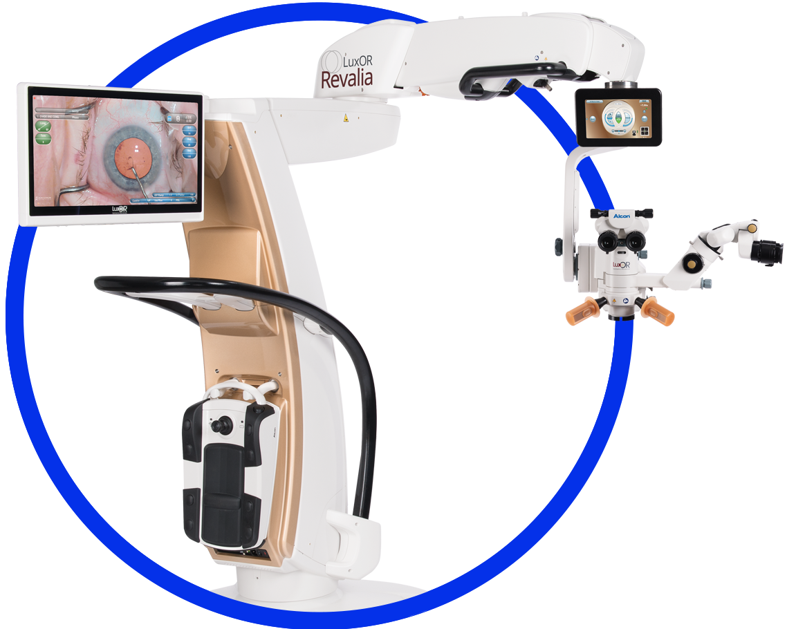 Luxor on white background with blue circle