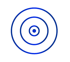 concentric circle target icon