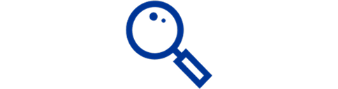 icon of a magnifying glass