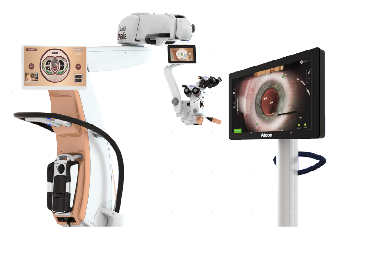 Image du microscope marqueur numérique et du biomètre ARGOSMD.