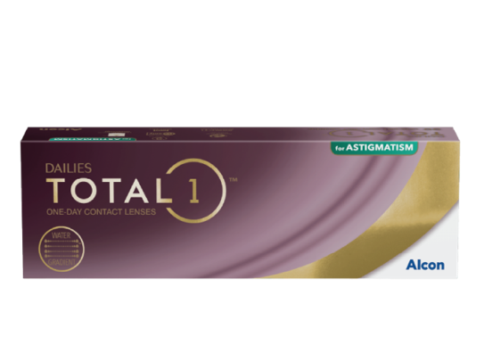 DAILIES TOTAL1 for astigmatism packshot