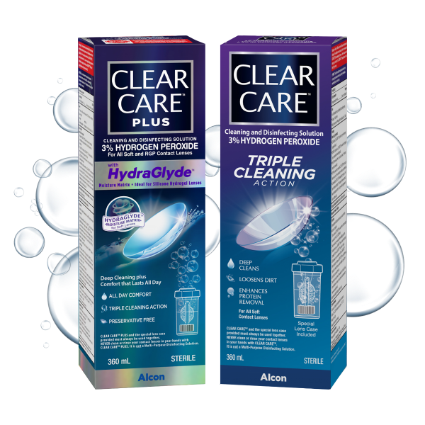 CLEAR CARE family packshots