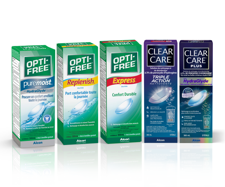 Contact lens solutions