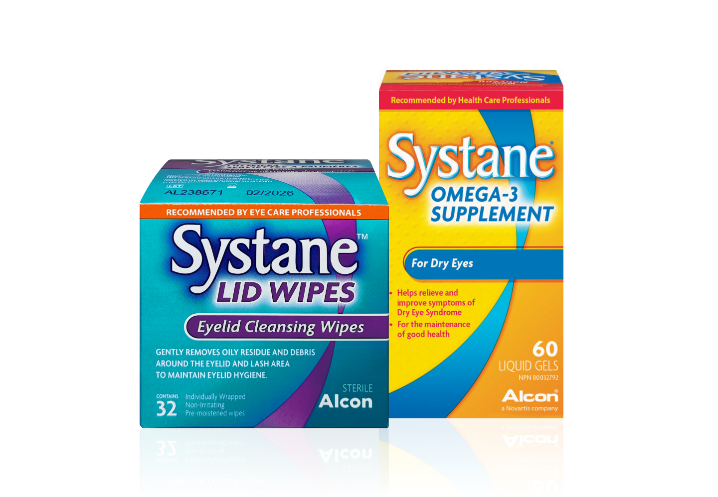 Systane family products packshots