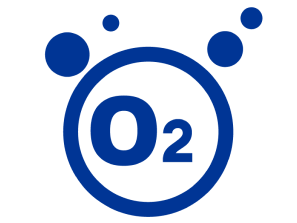 Blue o2 icon