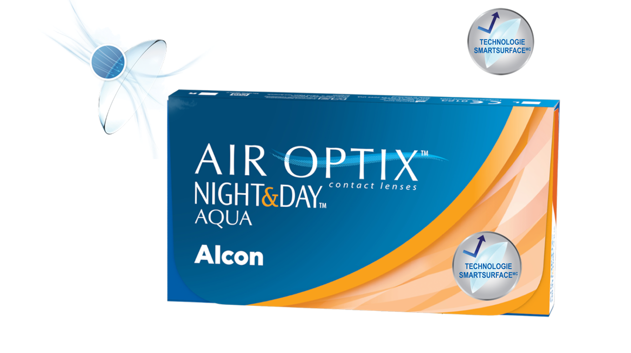 AIR OPTIX NIGHT and DAY packshot