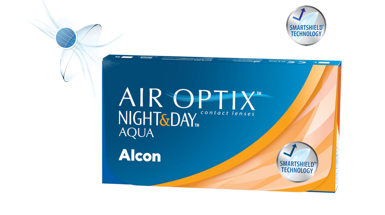 AIR OPTIX NIGHT and DAY packshot