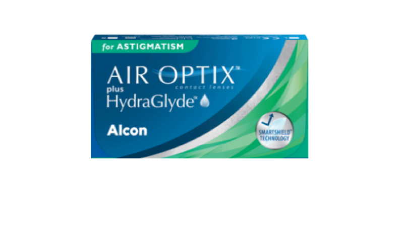 AIR OPTIX PLUS HYDRAGLYDE FOR ASTIGMATISM packshot