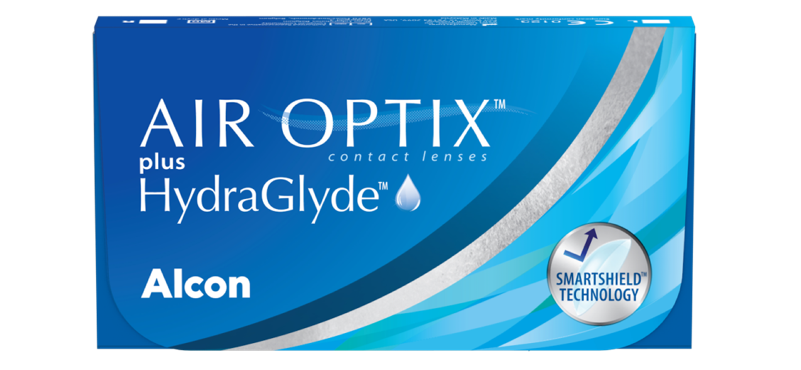 AIR OPTIX PLUS HYDRAGLYDE packshot