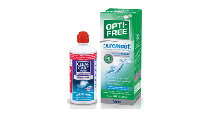 Contact lens solutions