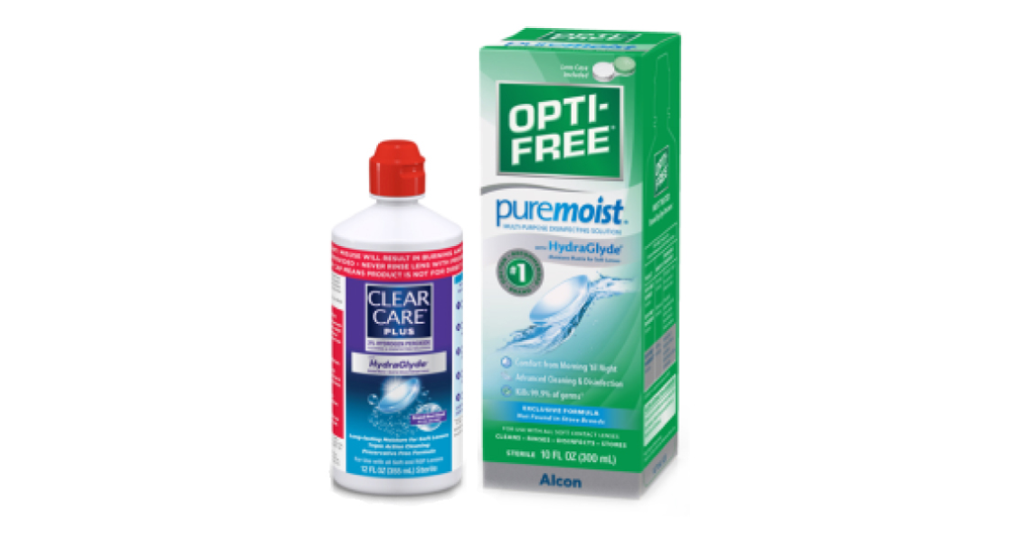 Contact lens solutions