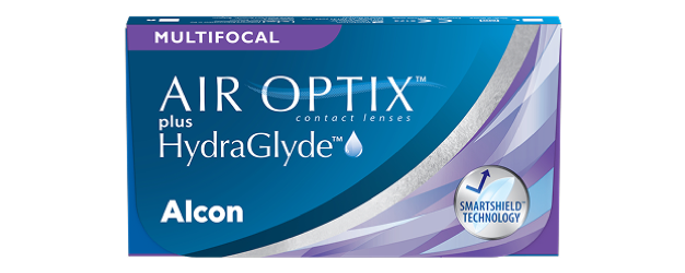 AIR OPTIX PLUS HYDRAGLYDE Multifocal packshot