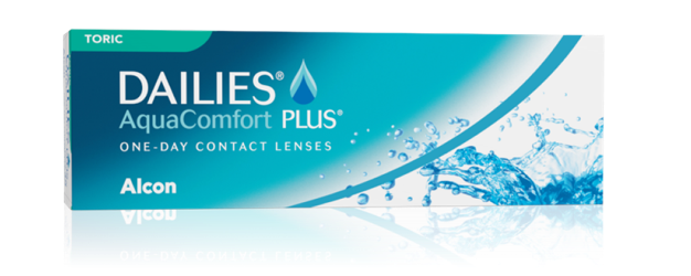 DAILIESMD AQUACOMFORT PLUSMD for astigmatism packshot