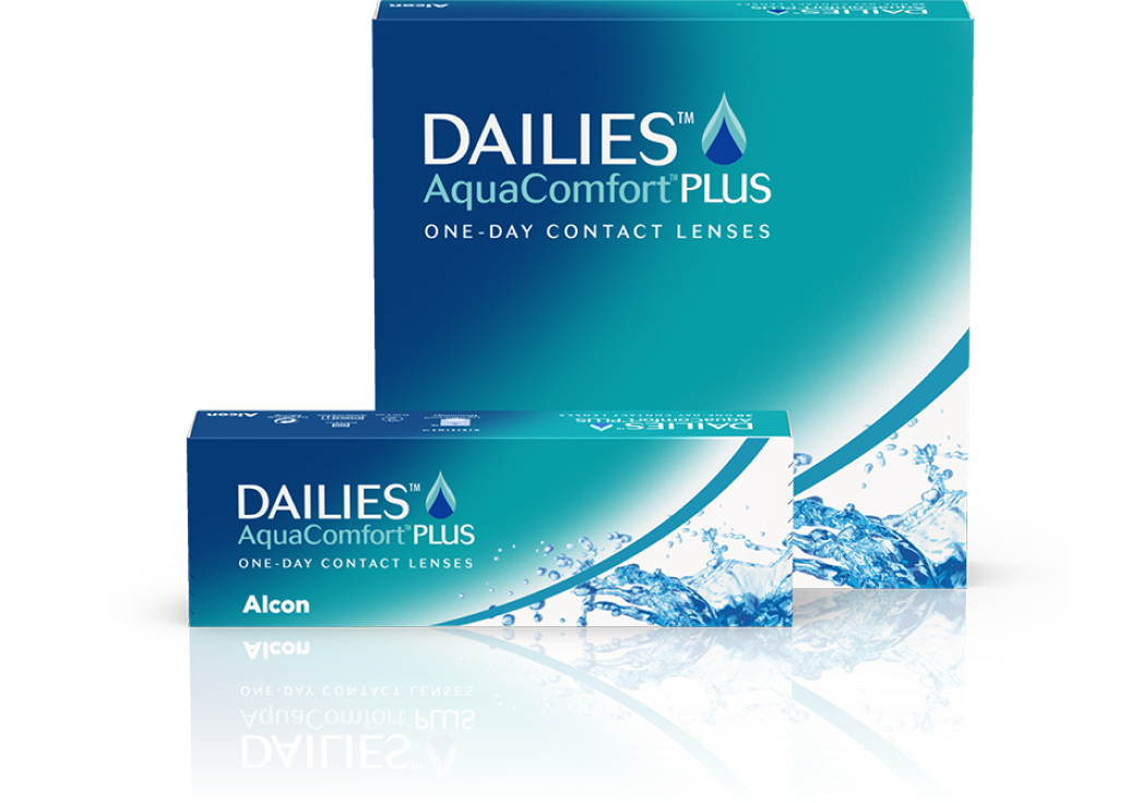 DAILIES AquaComfort PLUS packshot