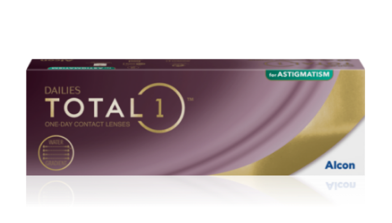 DAILIES TOTAL1 for astigmatism packshot