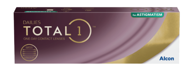 DAILIES TOTAL1 for astigmatism packshot
