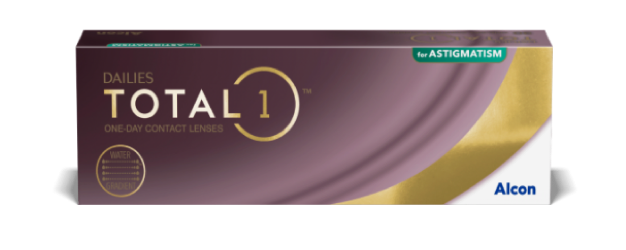 DAILIES TOTAL1 for astigmatism packshot