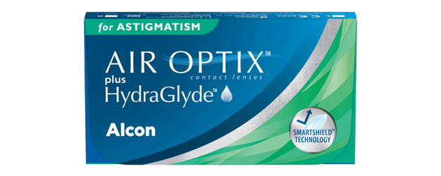AIR OPTIXMD PLUS HYDRAGLYDEMD for astigmatism packshot