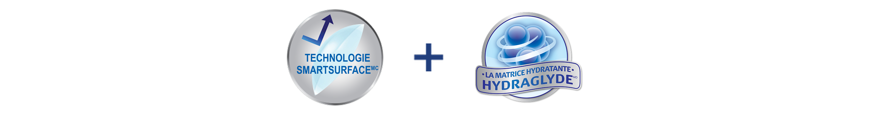SmartShield Technology plus HydraGlyde icons