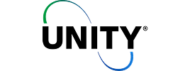 Official logo for UNITY by Alcon
