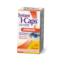 Systane Icaps Eye Vitamin AREDS Formula coated tablets box