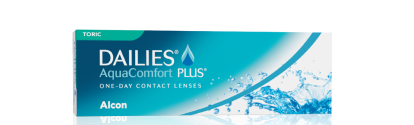 DAILIES® AQUACOMFORT PLUS® TORIC daily contact lenses