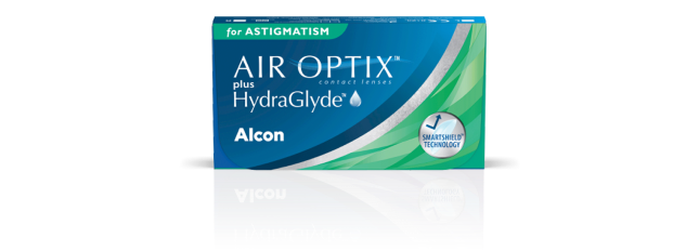 AIR OPTIX® plus HydraGlyde® for Astigmatism