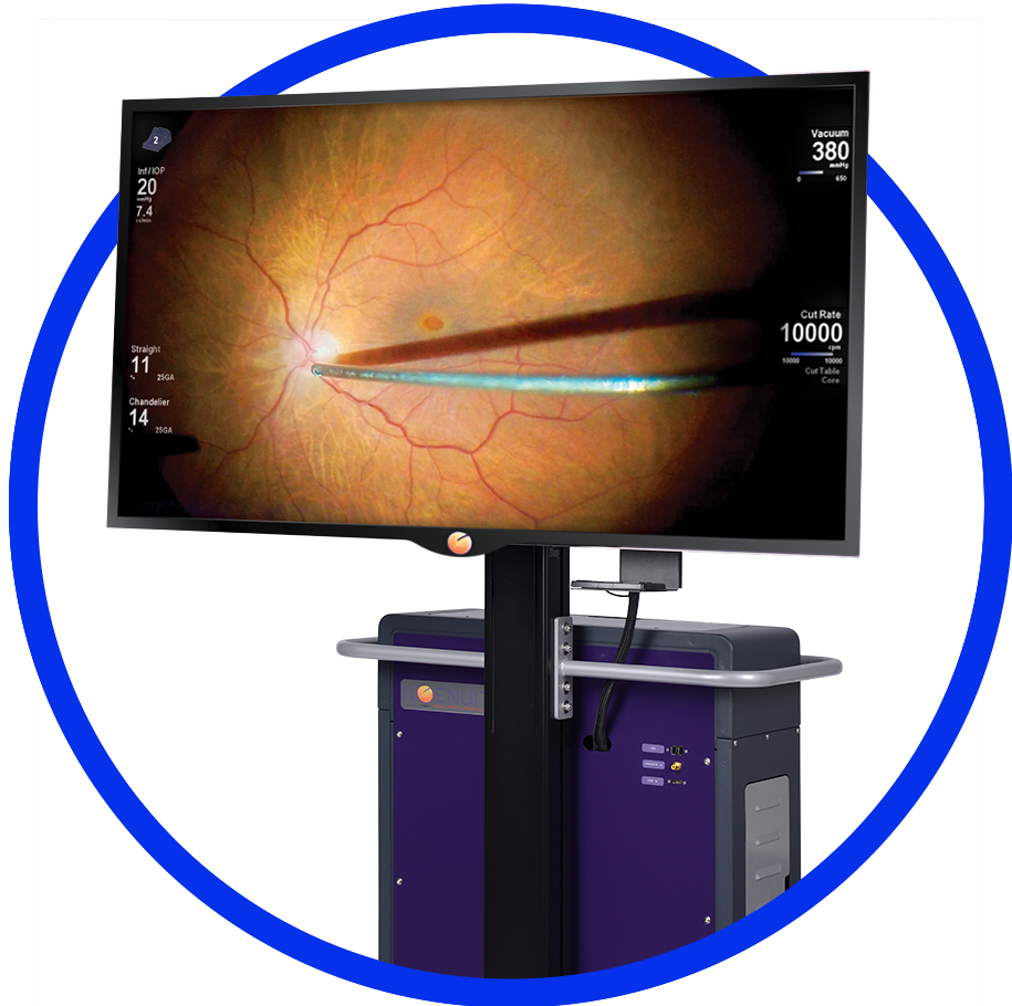 Ngenuity on white background with blue circle