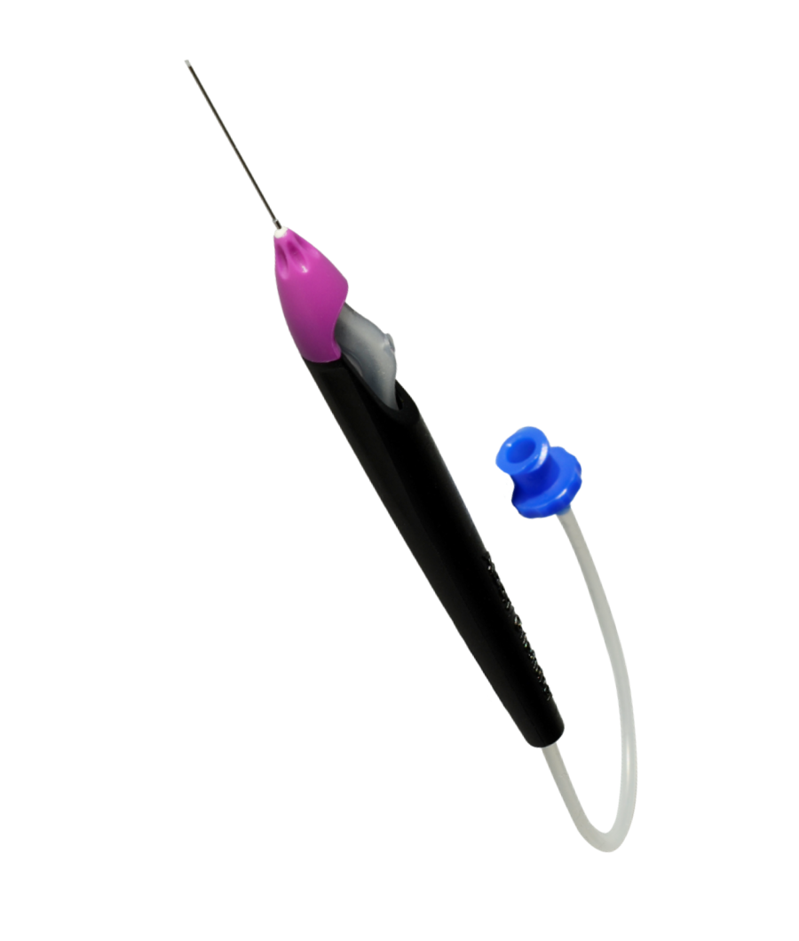 Grieshaber Advanced Backflush Soft Tip DSP on a purple gradient background