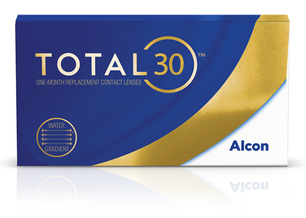 product box for Total30 One Month Replacement Contact Lenses by Alcon