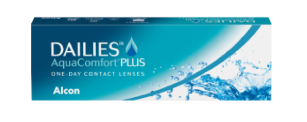DAILIES AQUACOMFORT PLUS packshot